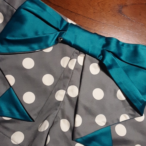 Judith March polka dot shorts with bow - Picture 6 of 7